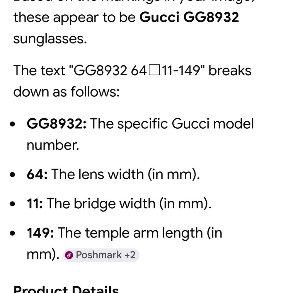 Gucci Women's Square Sunglasses - Dark Burgundy Frame with Gradient Brown Lenses - Picture 13 of 14